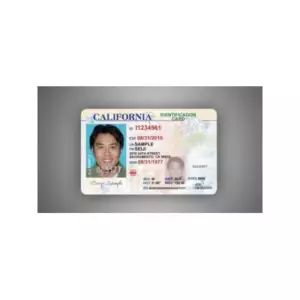 CALIFORNIA ID CARD CALIFORNIA ID CARD