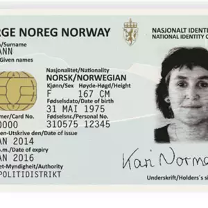 NORWAY ID CARD NORWAY ID CARD