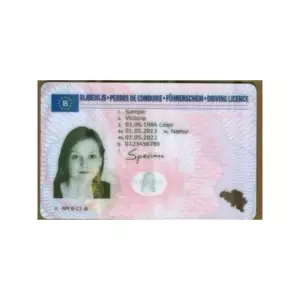 BELGIAN DRIVER’S LICENSE BELGIAN DRIVER’S LICENSE