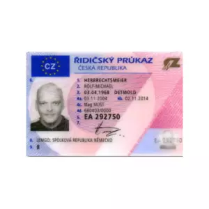 CZECH REPUBLIC DRIVER’S LICENSE CZECH REPUBLIC DRIVER’S LICENSE