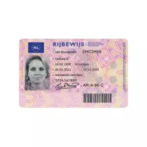 DUTCH DRIVER’S LICENSE DUTCH DRIVER’S LICENSE