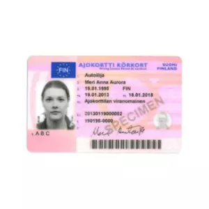 FINNISH DRIVER’S LICENCE FINNISH DRIVER’S LICENCE