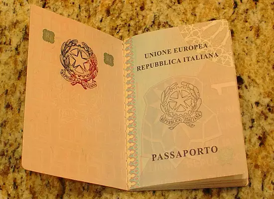 ITALIAN PASSPORT ITALIAN PASSPORT